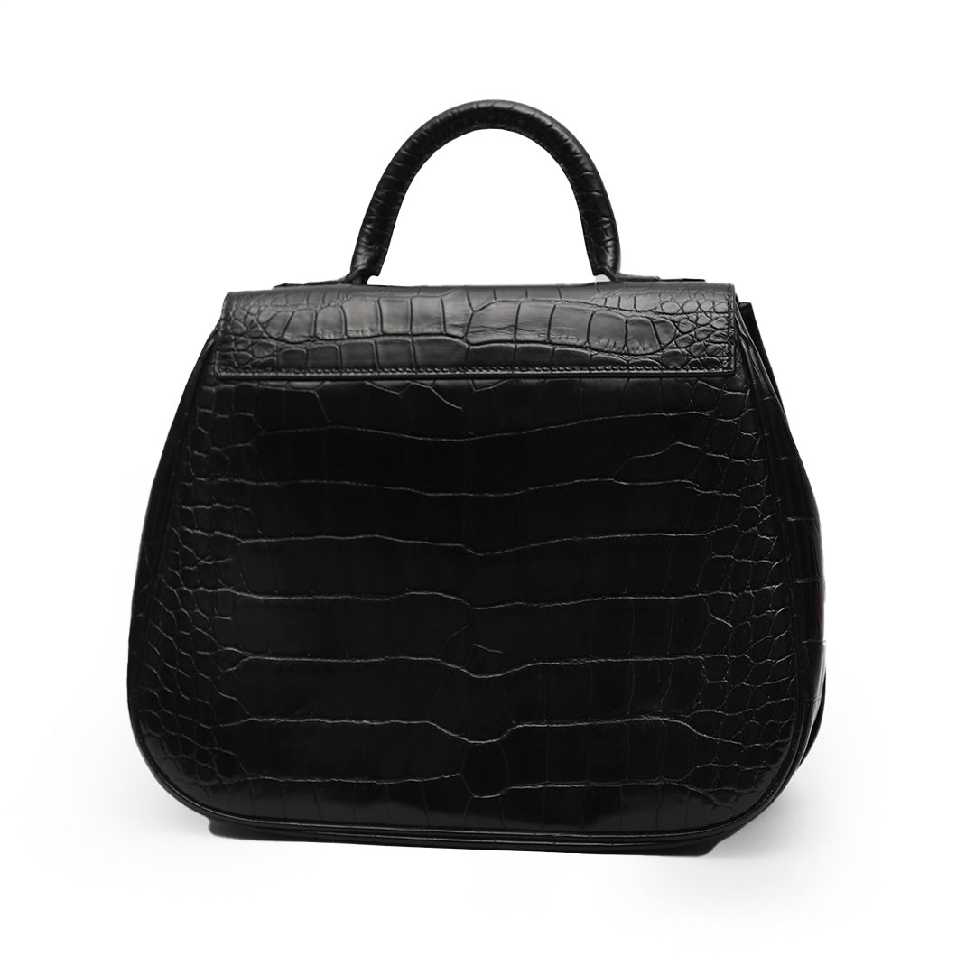 Giorgio Armani Cartera Cuero Negro