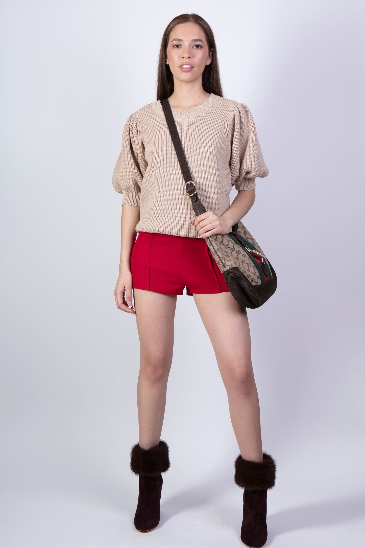 Botas Ferragamo con piel