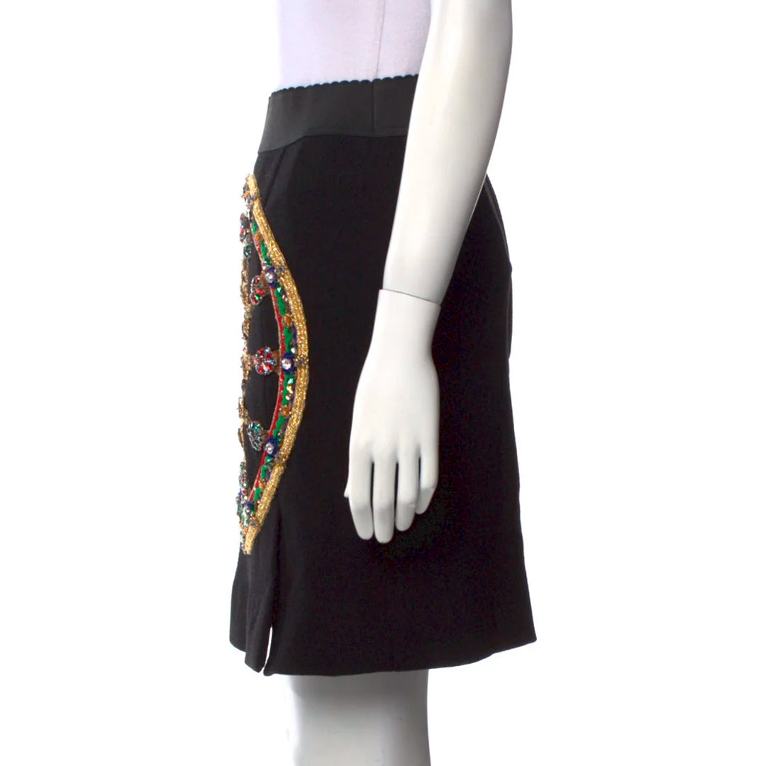 Dolce & Gabbana Falda con bordado
