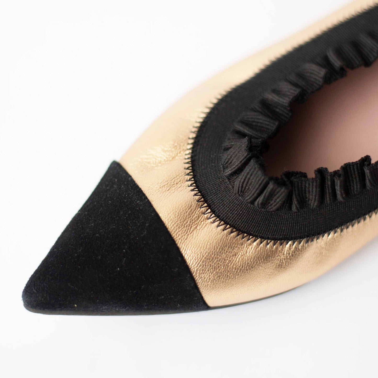 Pretty Ballerinas Doradas