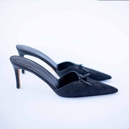 Zapatos monogram Gucci