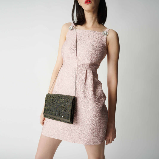 Vestido brocato Dolce & Gabbana