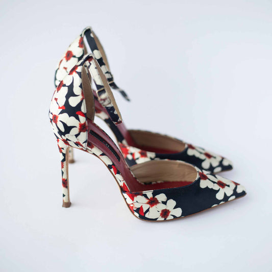 Zapatos floreados Carolina Herrera