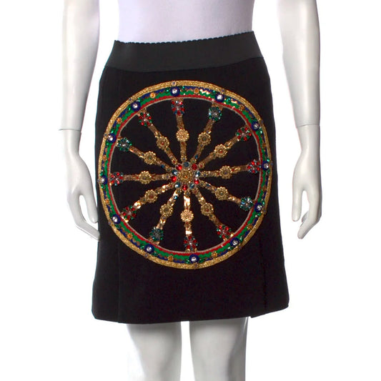 Dolce & Gabbana Falda con bordado